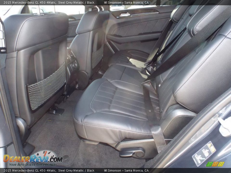 2015 Mercedes-Benz GL 450 4Matic Steel Grey Metallic / Black Photo #8