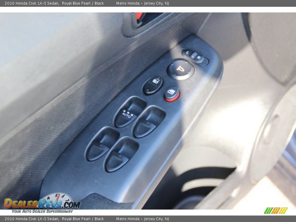 2010 Honda Civic LX-S Sedan Royal Blue Pearl / Black Photo #10