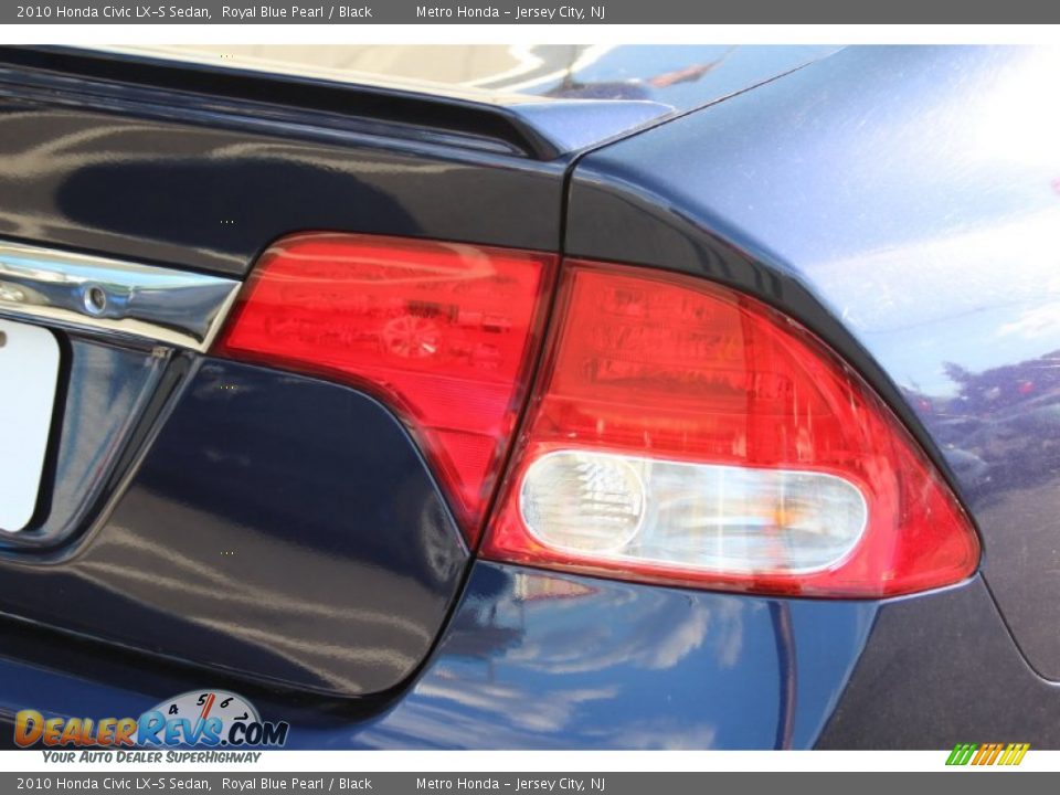 2010 Honda Civic LX-S Sedan Royal Blue Pearl / Black Photo #20