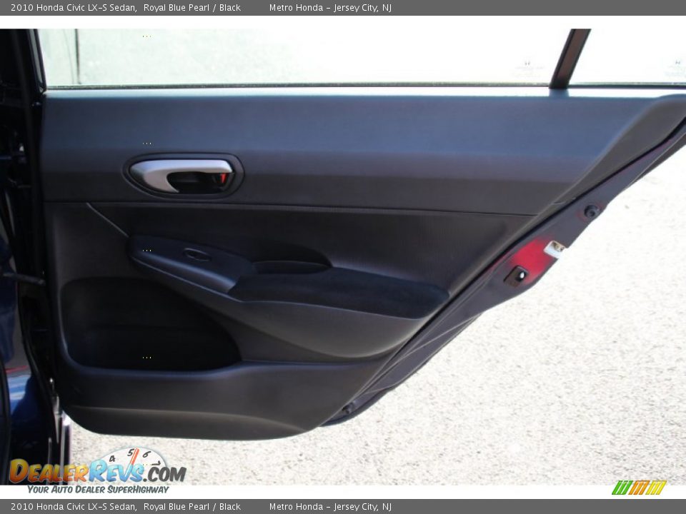 2010 Honda Civic LX-S Sedan Royal Blue Pearl / Black Photo #21