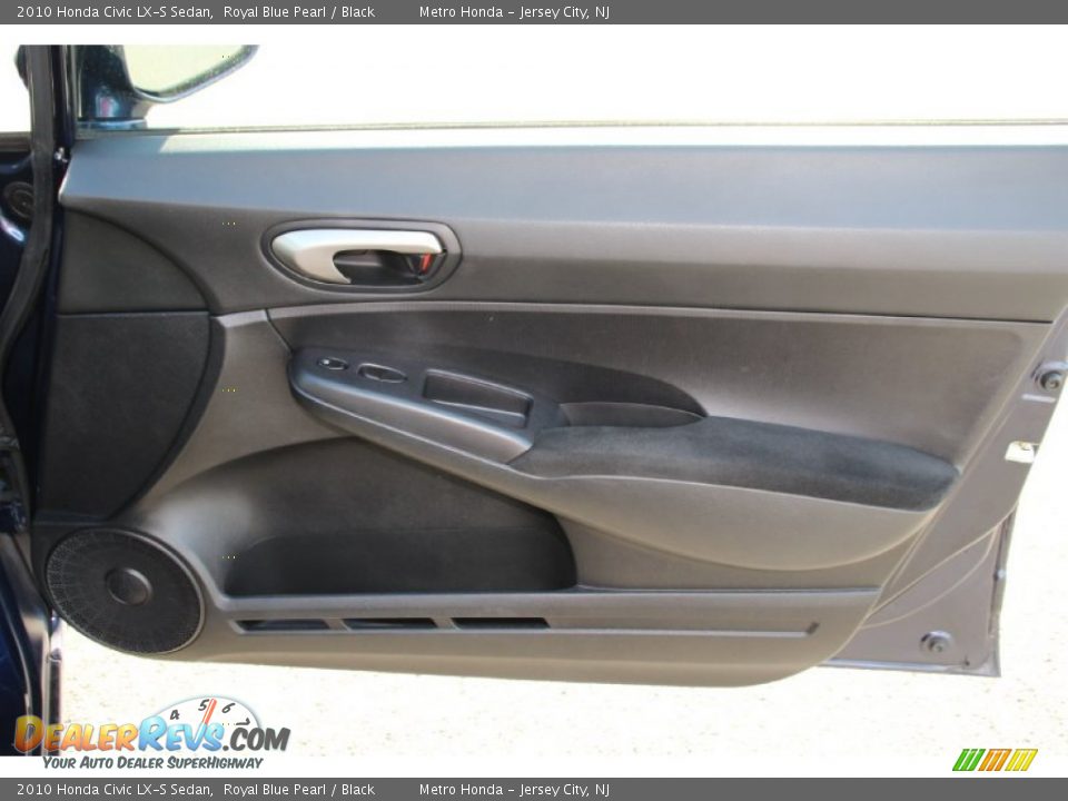 2010 Honda Civic LX-S Sedan Royal Blue Pearl / Black Photo #23