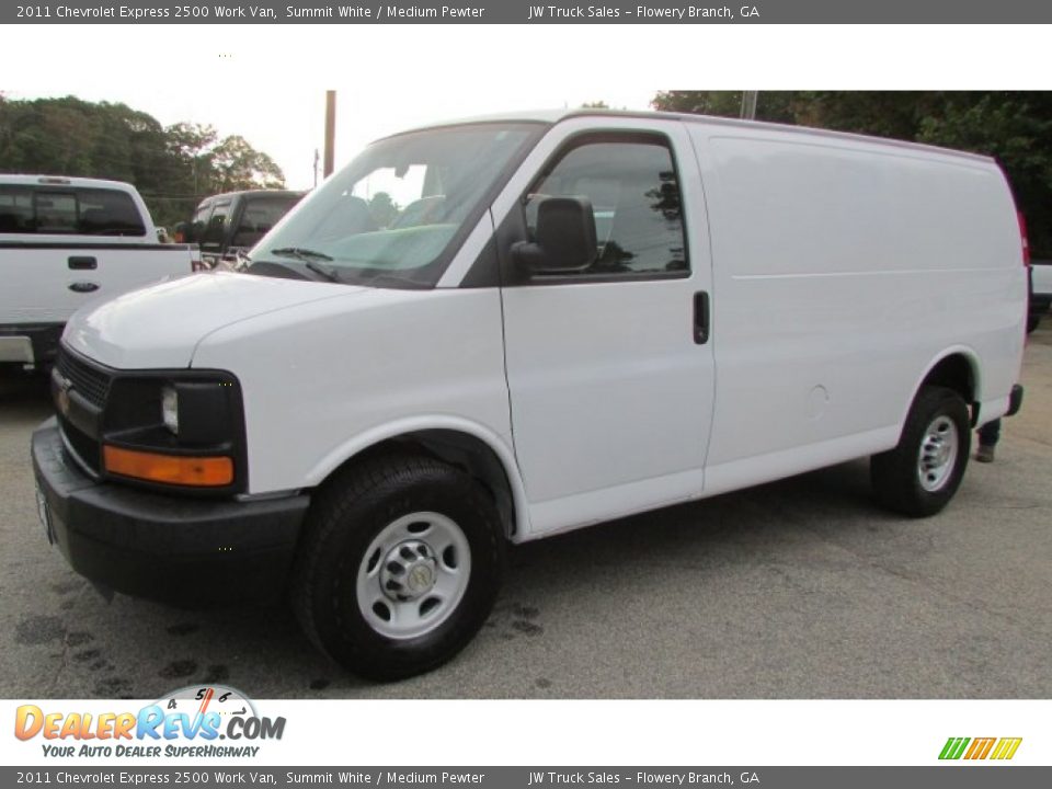 2011 Chevrolet Express 2500 Work Van Summit White / Medium Pewter Photo #2