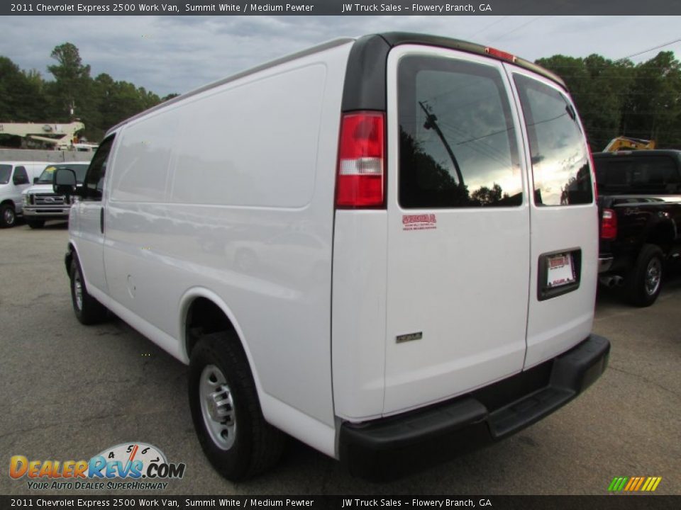 2011 Chevrolet Express 2500 Work Van Summit White / Medium Pewter Photo #3