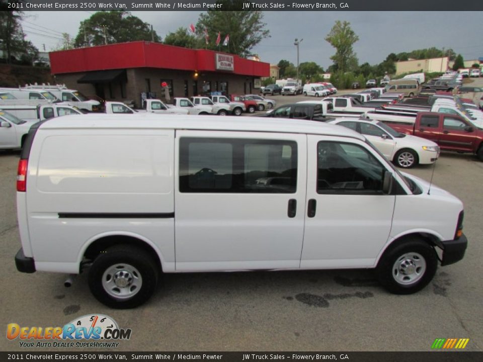 2011 Chevrolet Express 2500 Work Van Summit White / Medium Pewter Photo #5