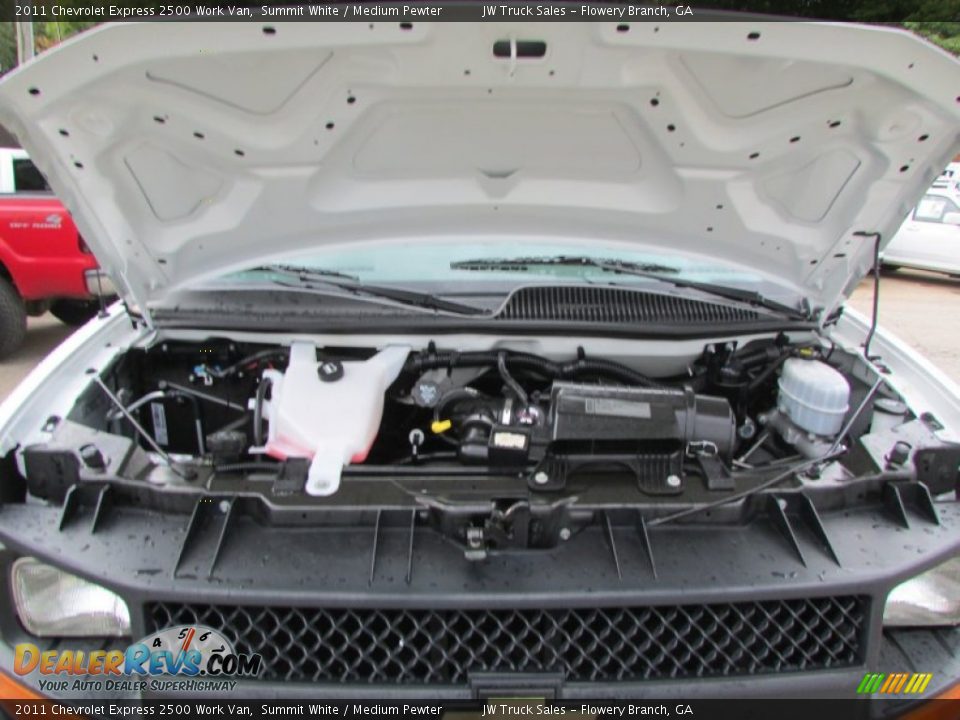 2011 Chevrolet Express 2500 Work Van Summit White / Medium Pewter Photo #16