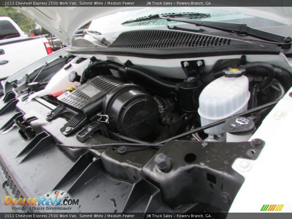 2011 Chevrolet Express 2500 Work Van Summit White / Medium Pewter Photo #18