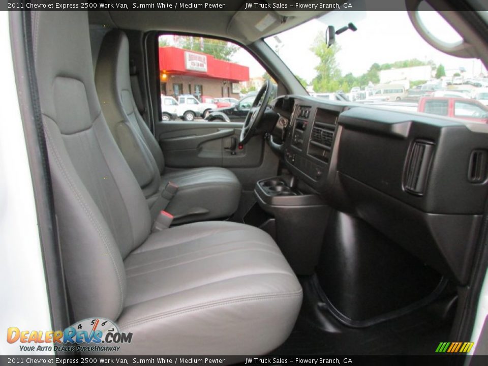 2011 Chevrolet Express 2500 Work Van Summit White / Medium Pewter Photo #21