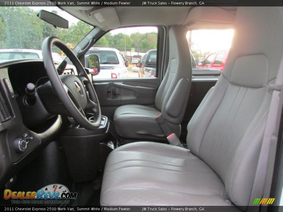 2011 Chevrolet Express 2500 Work Van Summit White / Medium Pewter Photo #32