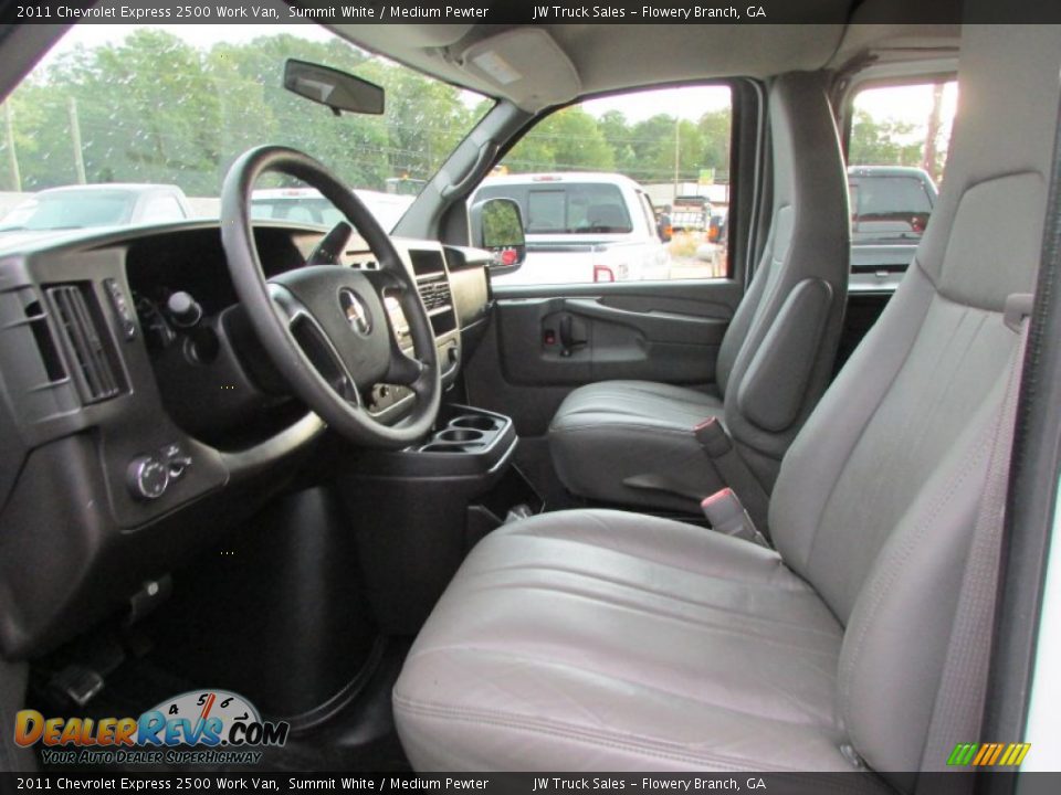 2011 Chevrolet Express 2500 Work Van Summit White / Medium Pewter Photo #33