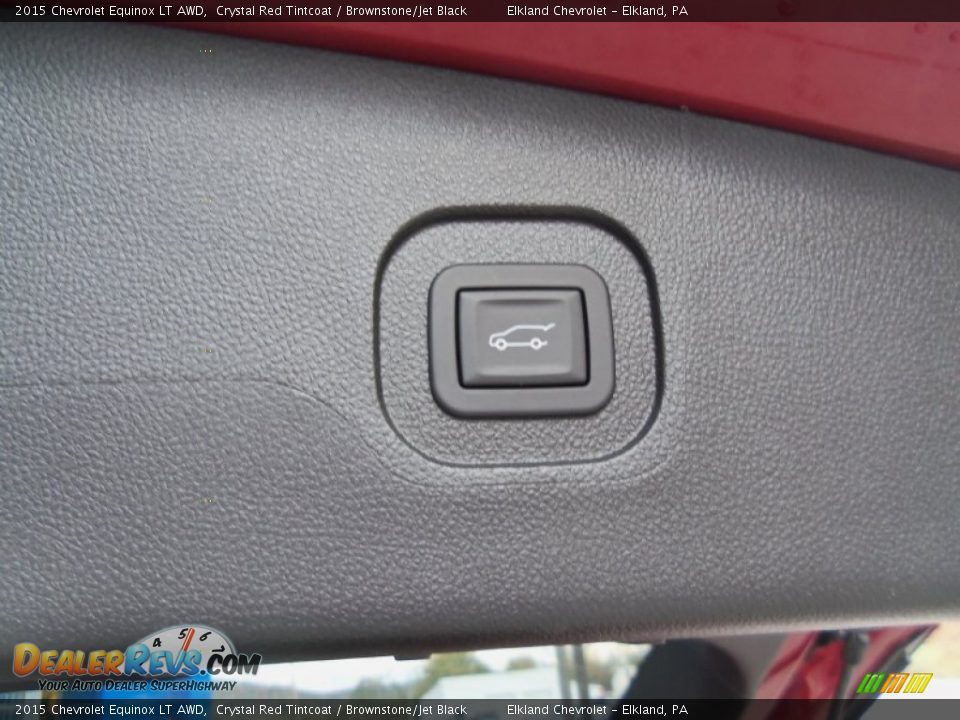 2015 Chevrolet Equinox LT AWD Crystal Red Tintcoat / Brownstone/Jet Black Photo #8