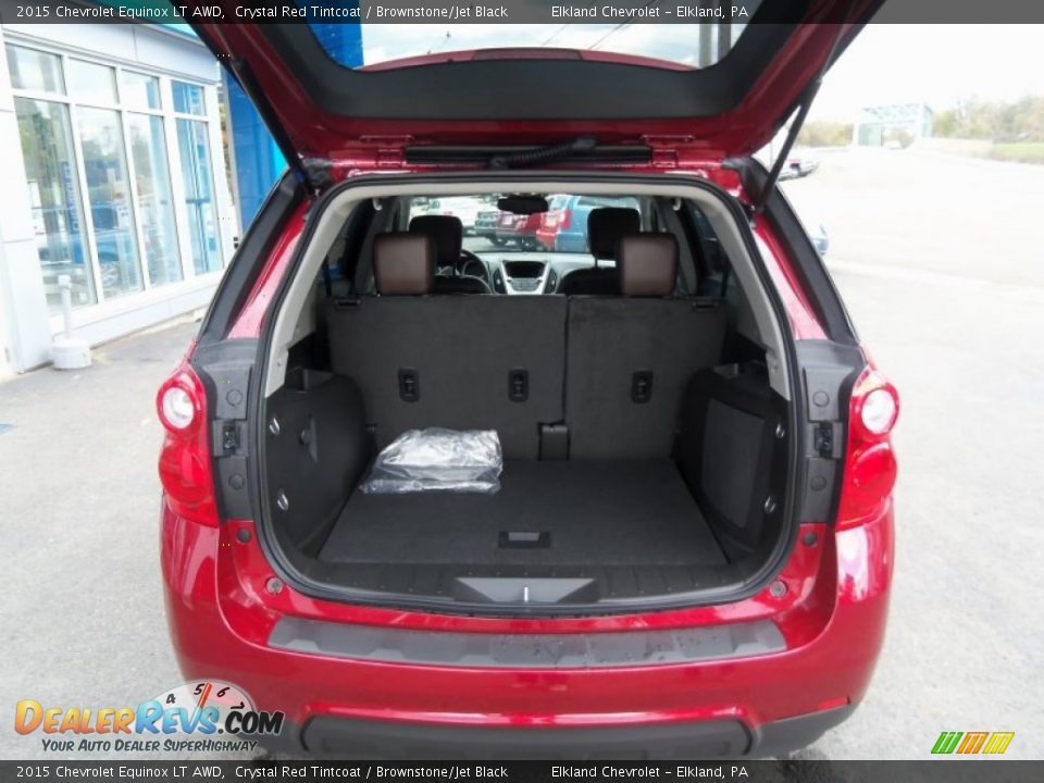2015 Chevrolet Equinox LT AWD Crystal Red Tintcoat / Brownstone/Jet Black Photo #9