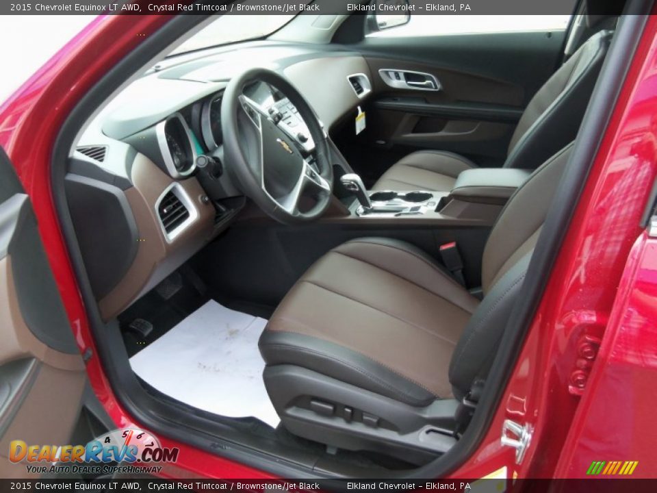 Front Seat of 2015 Chevrolet Equinox LT AWD Photo #14