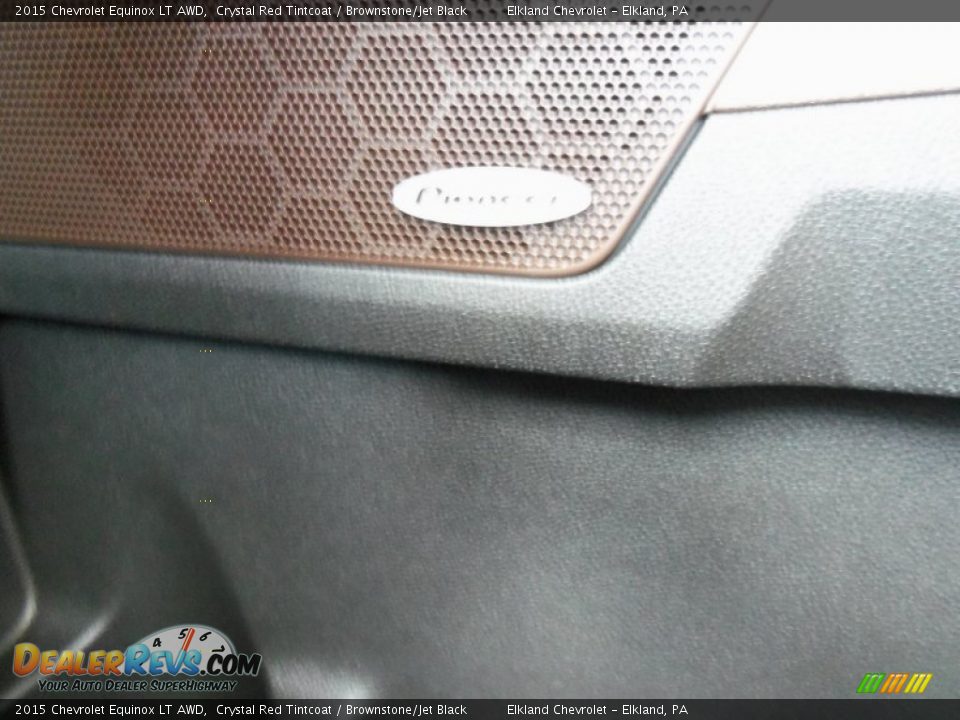2015 Chevrolet Equinox LT AWD Crystal Red Tintcoat / Brownstone/Jet Black Photo #25