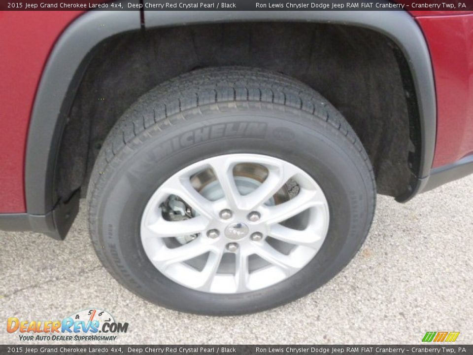 2015 Jeep Grand Cherokee Laredo 4x4 Deep Cherry Red Crystal Pearl / Black Photo #9