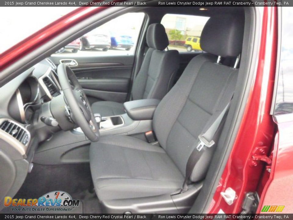 2015 Jeep Grand Cherokee Laredo 4x4 Deep Cherry Red Crystal Pearl / Black Photo #10