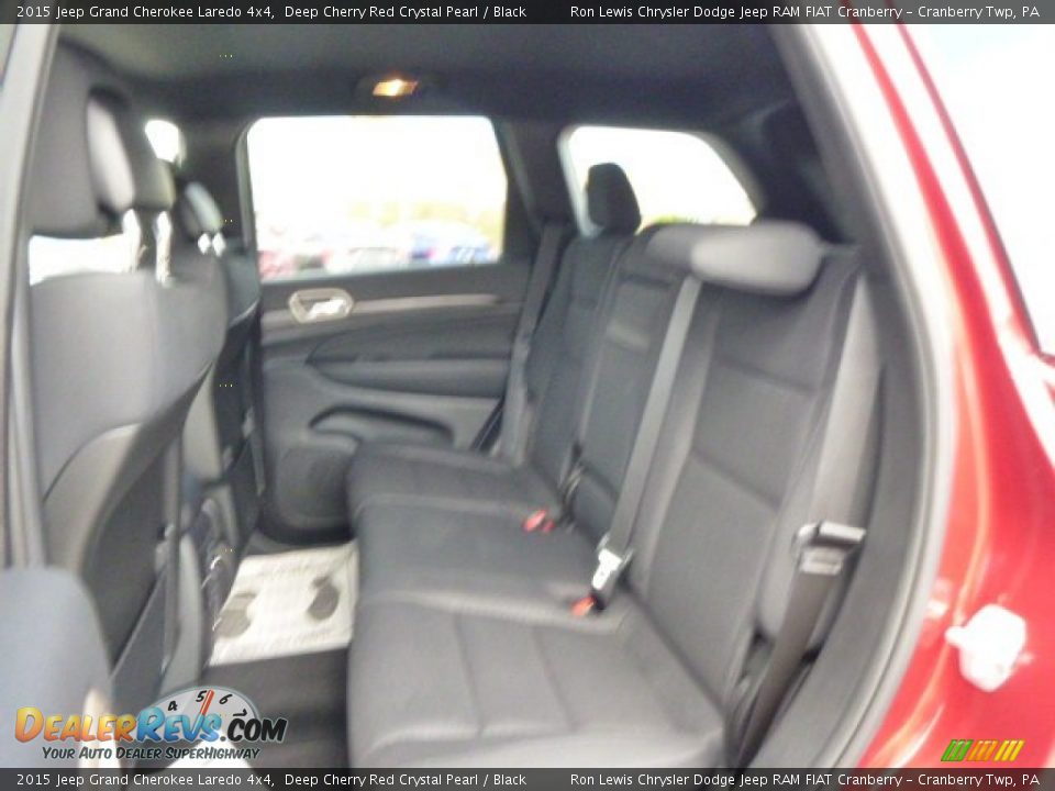 2015 Jeep Grand Cherokee Laredo 4x4 Deep Cherry Red Crystal Pearl / Black Photo #12