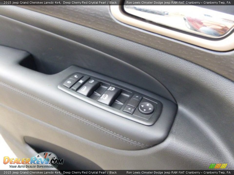 2015 Jeep Grand Cherokee Laredo 4x4 Deep Cherry Red Crystal Pearl / Black Photo #18