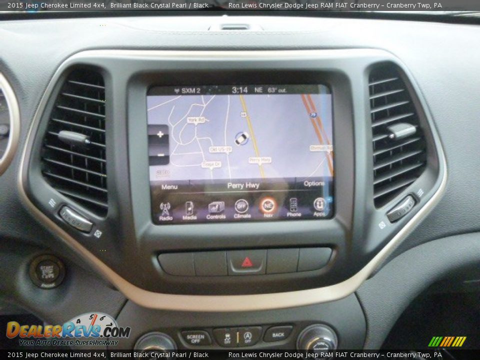 Controls of 2015 Jeep Cherokee Limited 4x4 Photo #14