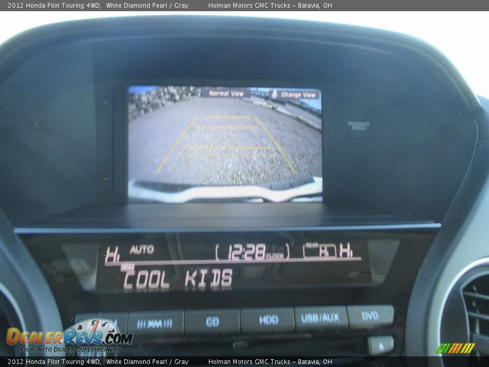 2012 Honda Pilot Touring 4WD White Diamond Pearl / Gray Photo #11