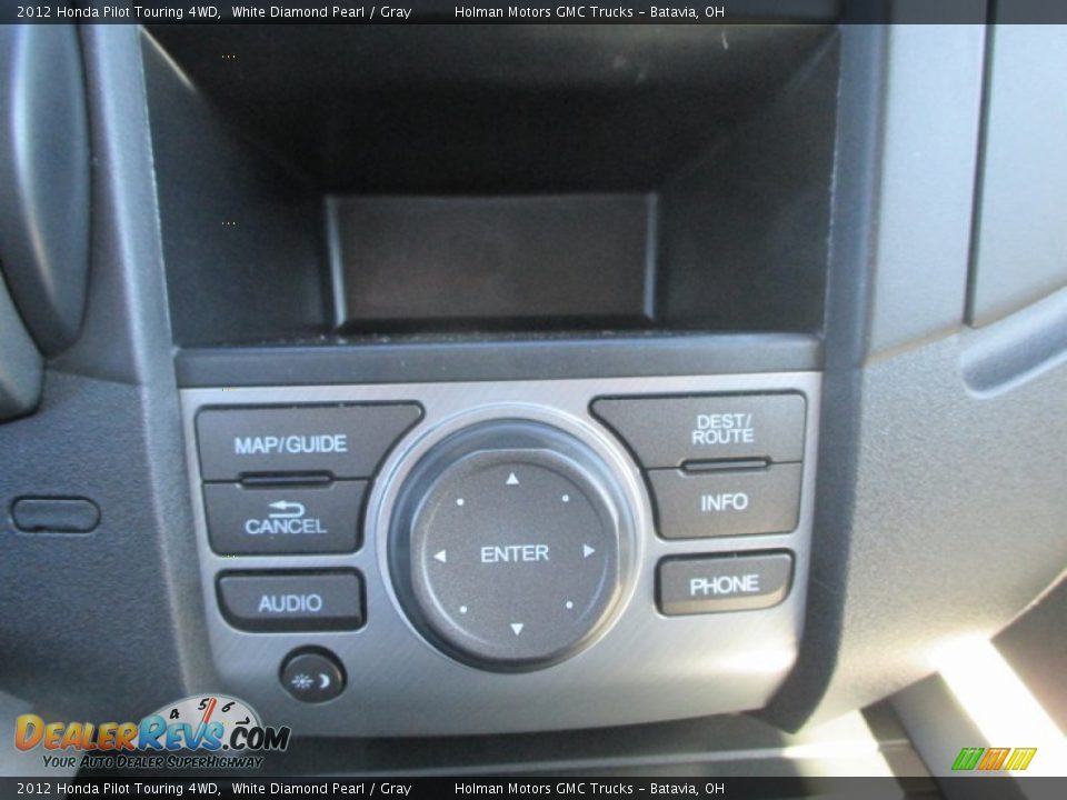 2012 Honda Pilot Touring 4WD White Diamond Pearl / Gray Photo #13