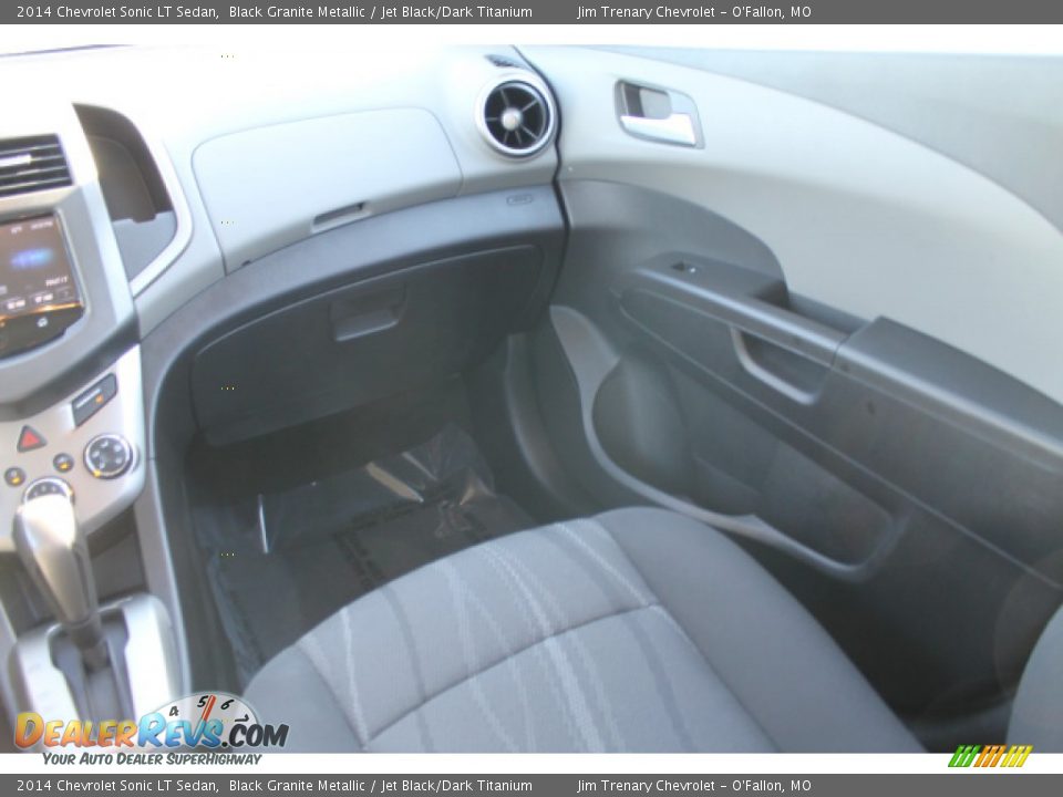 2014 Chevrolet Sonic LT Sedan Black Granite Metallic / Jet Black/Dark Titanium Photo #13