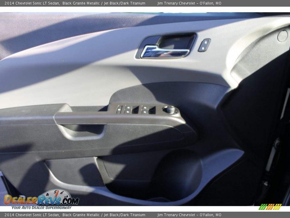 2014 Chevrolet Sonic LT Sedan Black Granite Metallic / Jet Black/Dark Titanium Photo #15