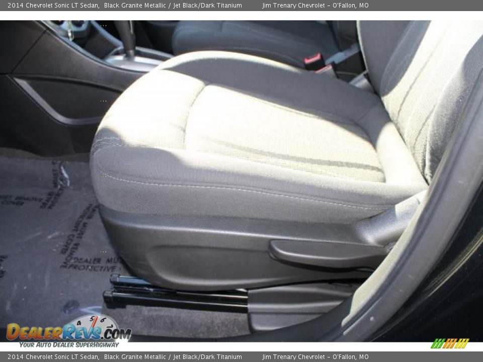 2014 Chevrolet Sonic LT Sedan Black Granite Metallic / Jet Black/Dark Titanium Photo #16