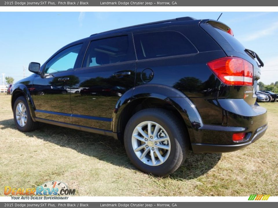 2015 Dodge Journey SXT Plus Pitch Black / Black Photo #2