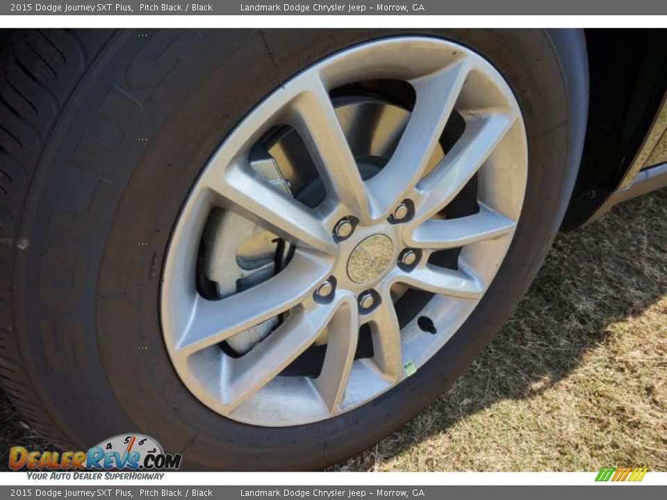 2015 Dodge Journey SXT Plus Pitch Black / Black Photo #5