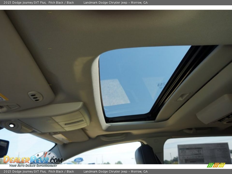 2015 Dodge Journey SXT Plus Pitch Black / Black Photo #7