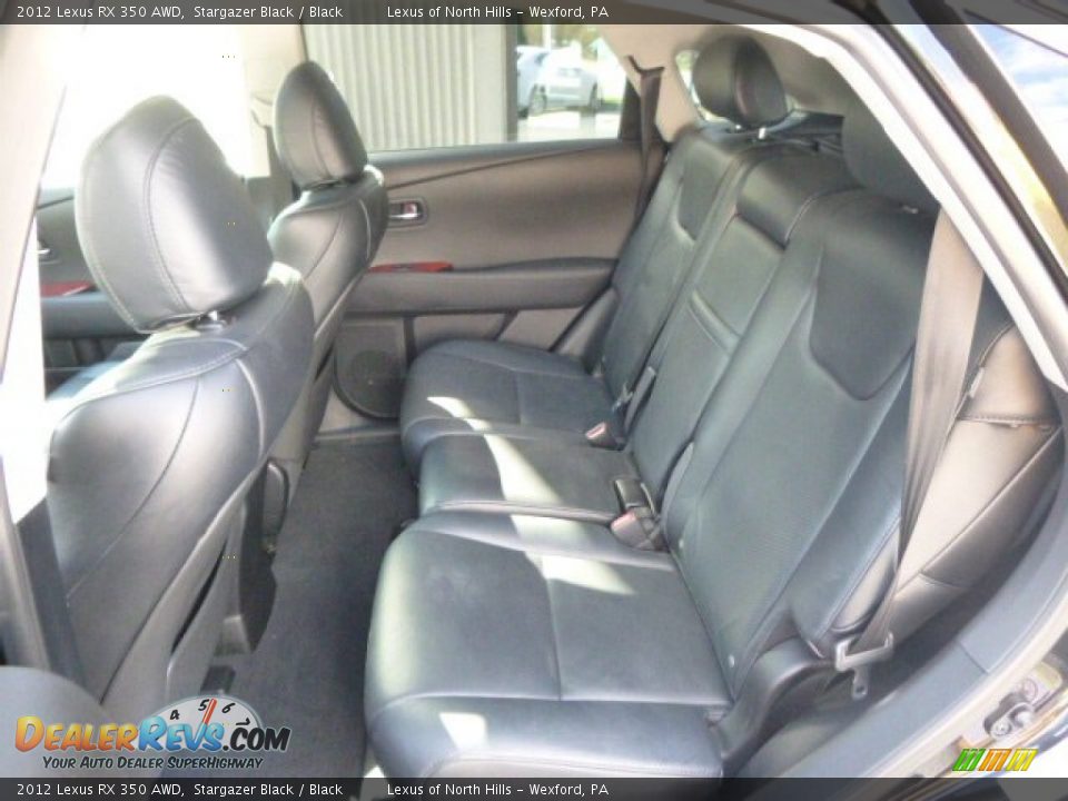 2012 Lexus RX 350 AWD Stargazer Black / Black Photo #11