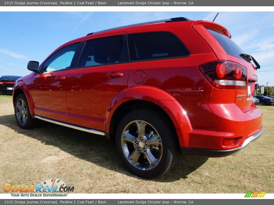 2015 Dodge Journey Crossroad Redline 2 Coat Pearl / Black Photo #2