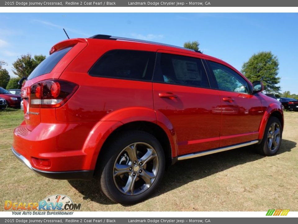 2015 Dodge Journey Crossroad Redline 2 Coat Pearl / Black Photo #3