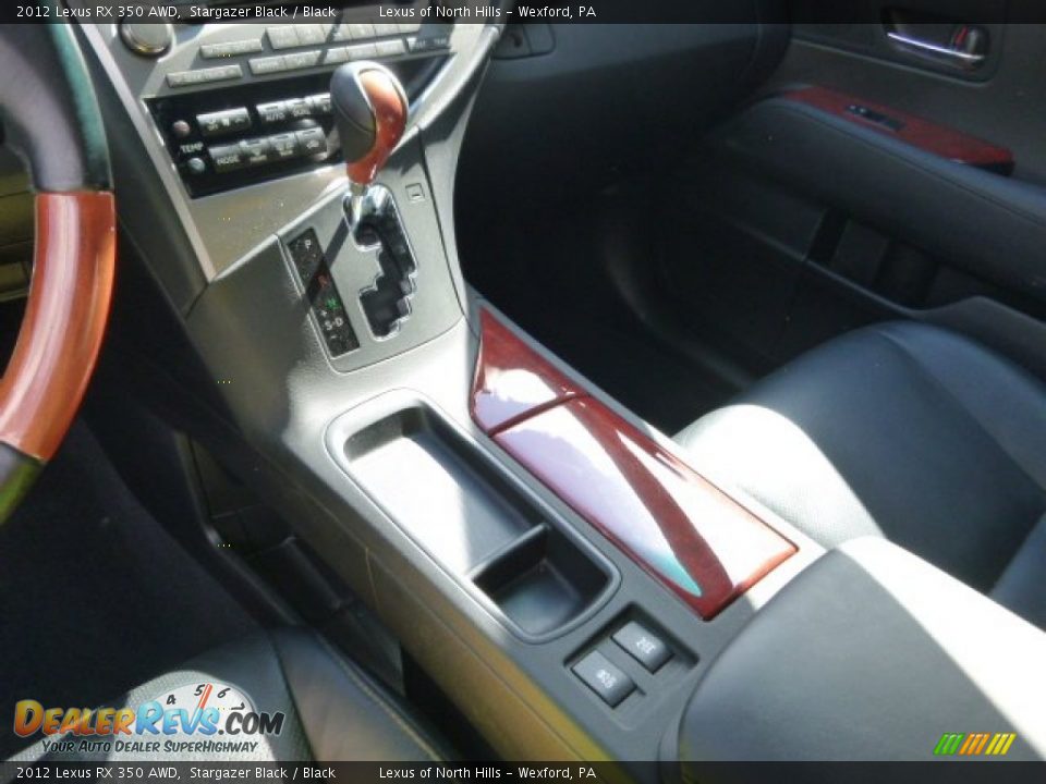 2012 Lexus RX 350 AWD Stargazer Black / Black Photo #15