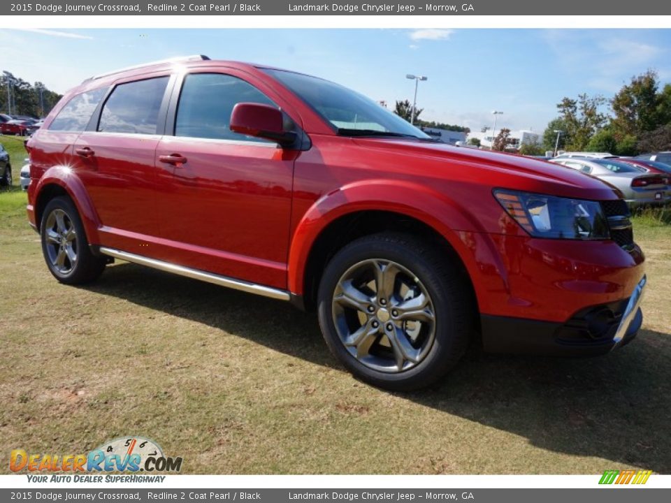 2015 Dodge Journey Crossroad Redline 2 Coat Pearl / Black Photo #4