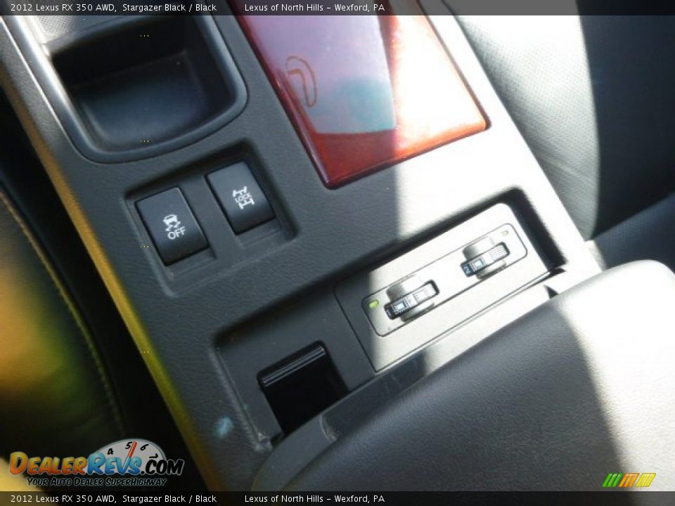 2012 Lexus RX 350 AWD Stargazer Black / Black Photo #16