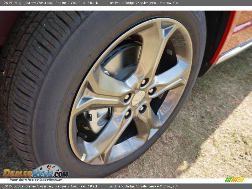 2015 Dodge Journey Crossroad Redline 2 Coat Pearl / Black Photo #5