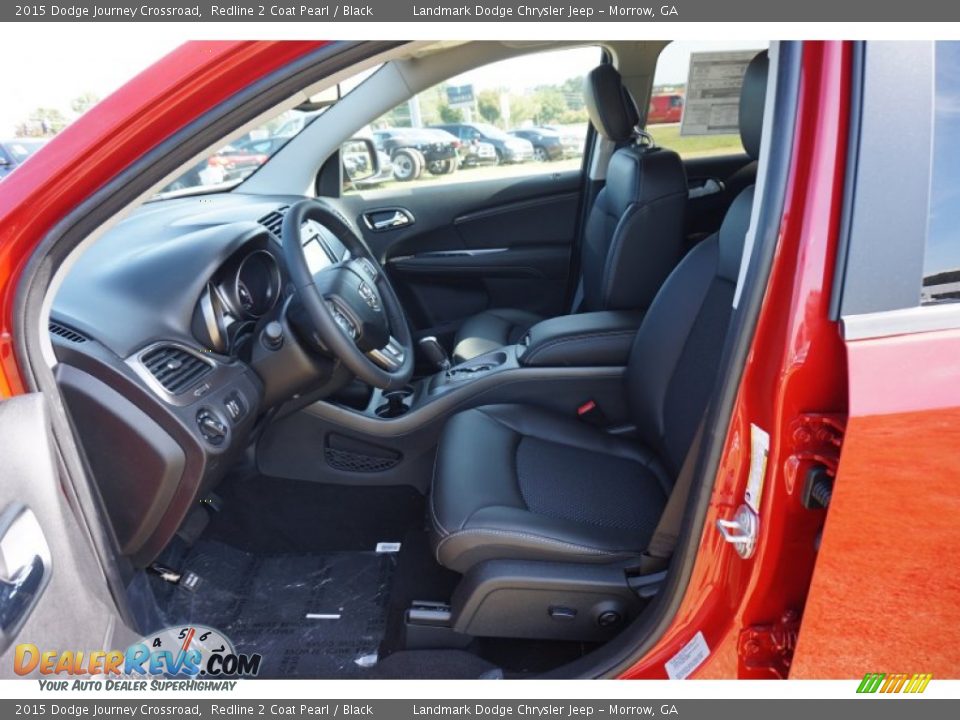 2015 Dodge Journey Crossroad Redline 2 Coat Pearl / Black Photo #6