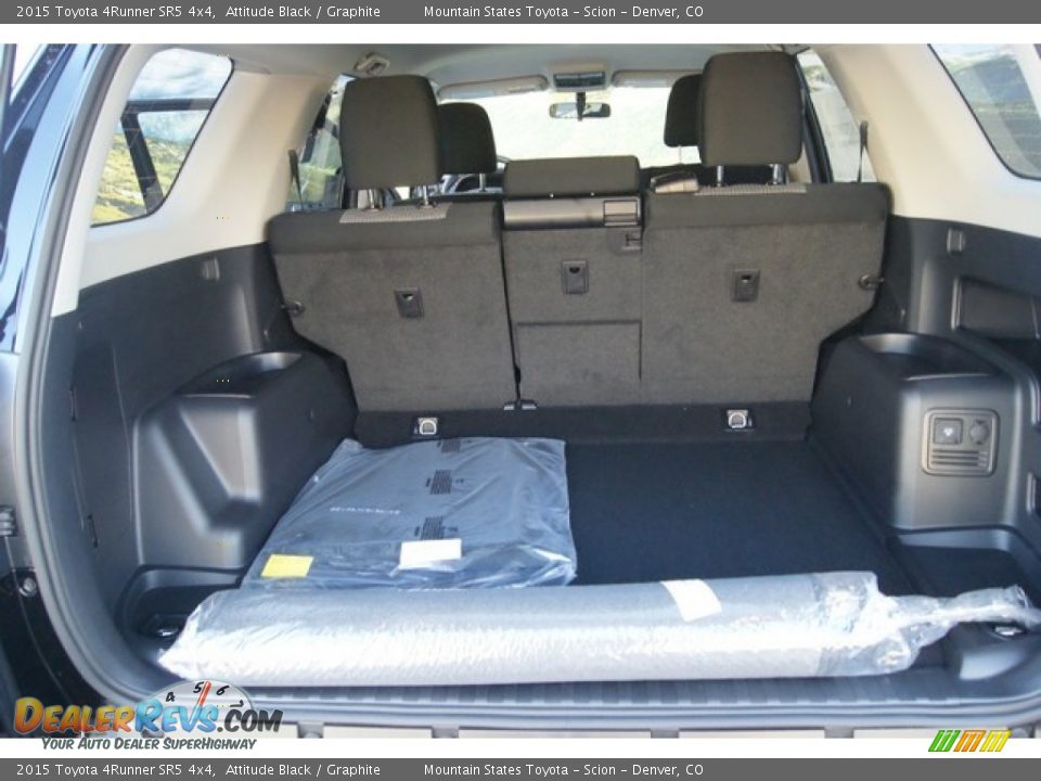 2015 Toyota 4Runner SR5 4x4 Attitude Black / Graphite Photo #8
