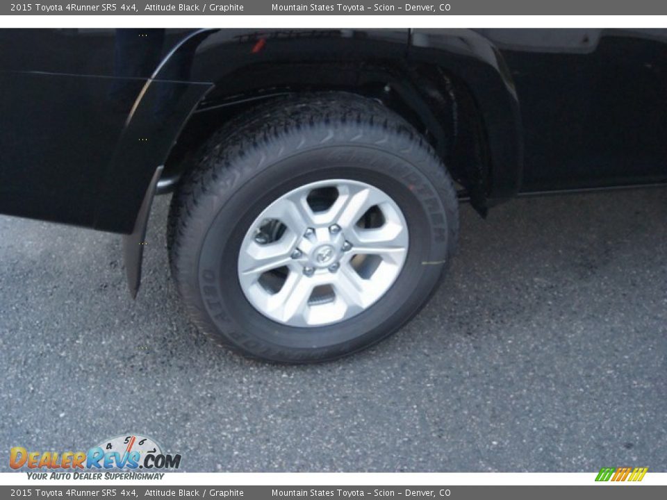 2015 Toyota 4Runner SR5 4x4 Attitude Black / Graphite Photo #9