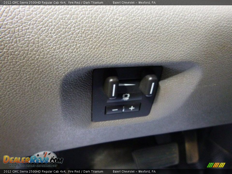 2012 GMC Sierra 2500HD Regular Cab 4x4 Fire Red / Dark Titanium Photo #15