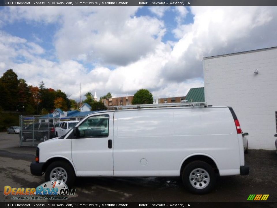 2011 Chevrolet Express 1500 Work Van Summit White / Medium Pewter Photo #1
