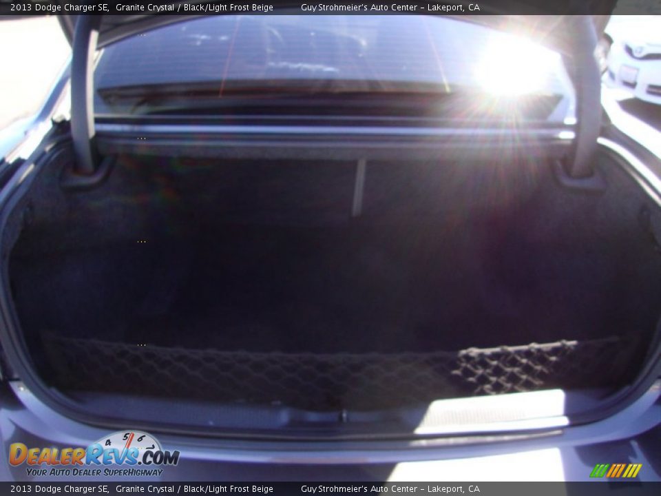 2013 Dodge Charger SE Granite Crystal / Black/Light Frost Beige Photo #24