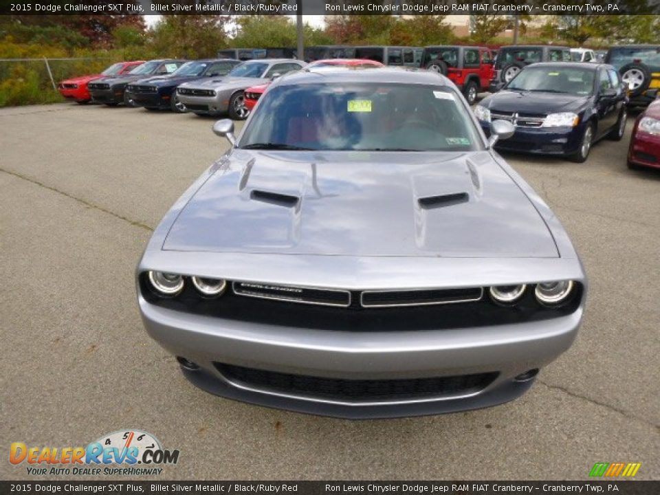 Billet Silver Metallic 2015 Dodge Challenger SXT Plus Photo #3