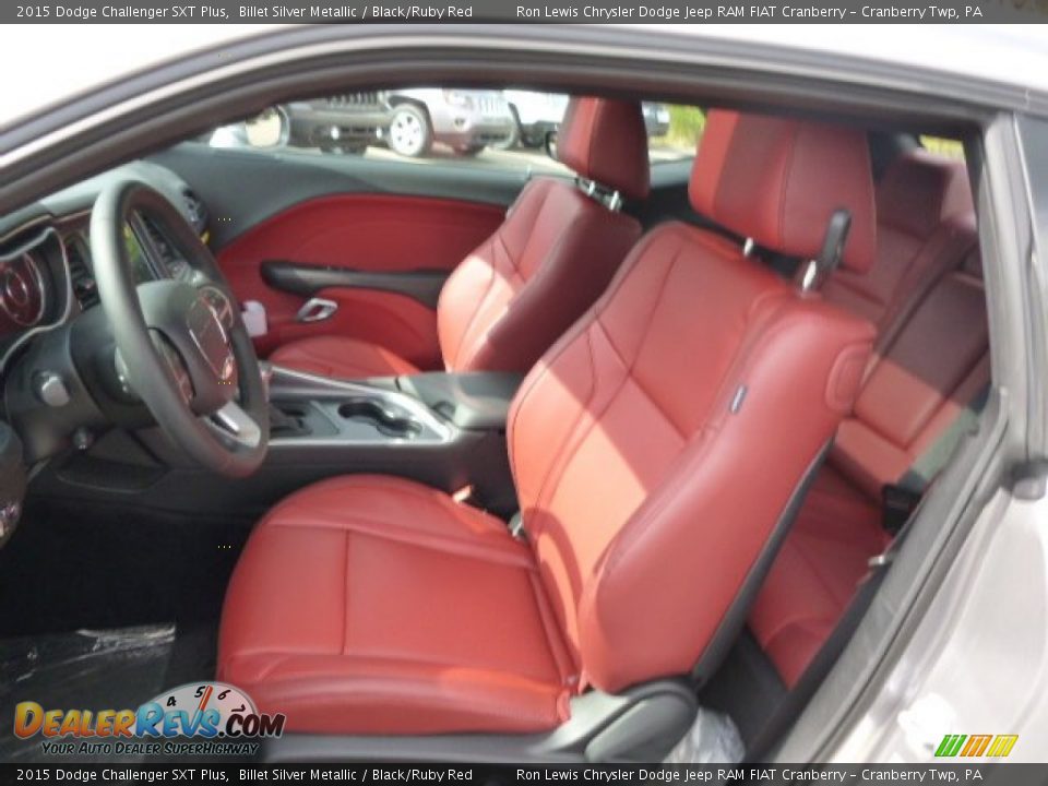 Front Seat of 2015 Dodge Challenger SXT Plus Photo #10