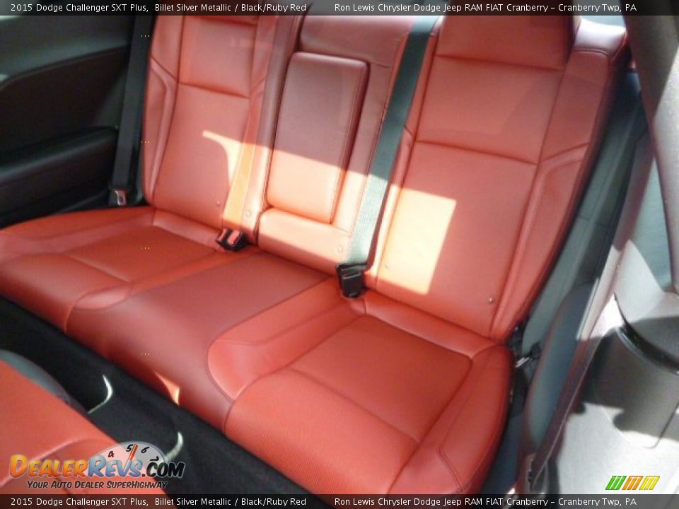 Rear Seat of 2015 Dodge Challenger SXT Plus Photo #11