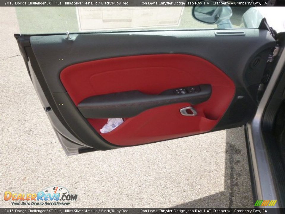 Door Panel of 2015 Dodge Challenger SXT Plus Photo #13