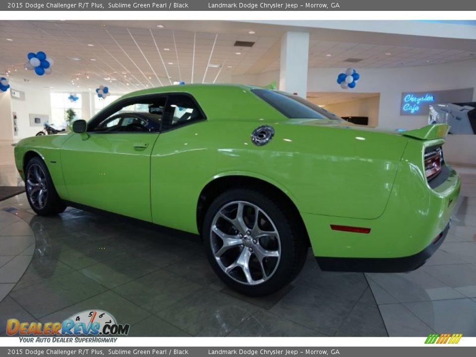 Sublime Green Pearl 2015 Dodge Challenger R/T Plus Photo #2