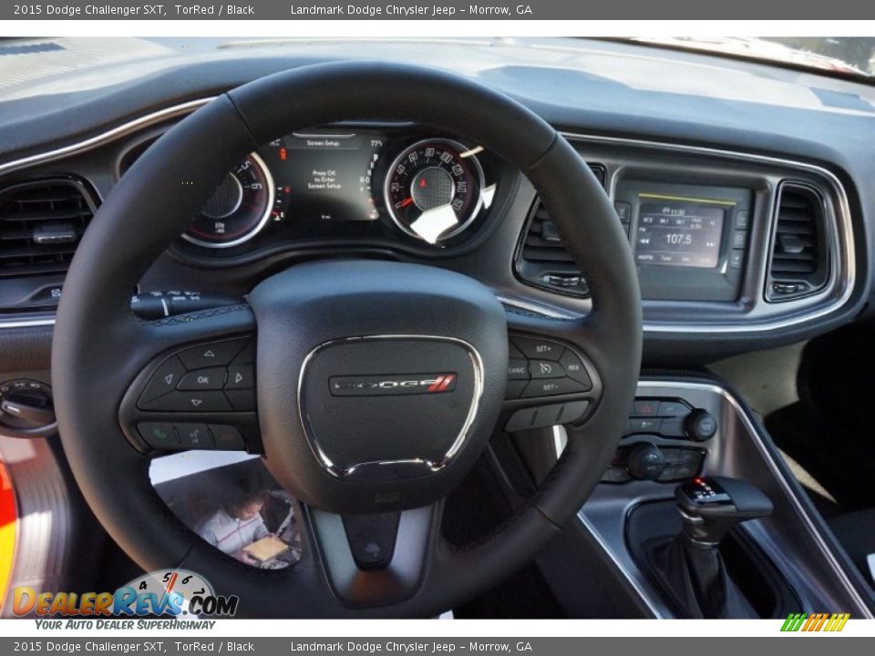 2015 Dodge Challenger SXT TorRed / Black Photo #7