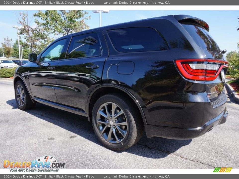 2014 Dodge Durango SXT Brilliant Black Crystal Pearl / Black Photo #2